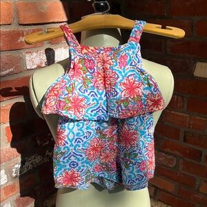 Patourelle Pippa & Julie Floral Romper size 2T